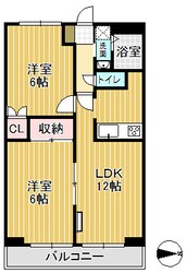 エスポワール大島の物件間取画像